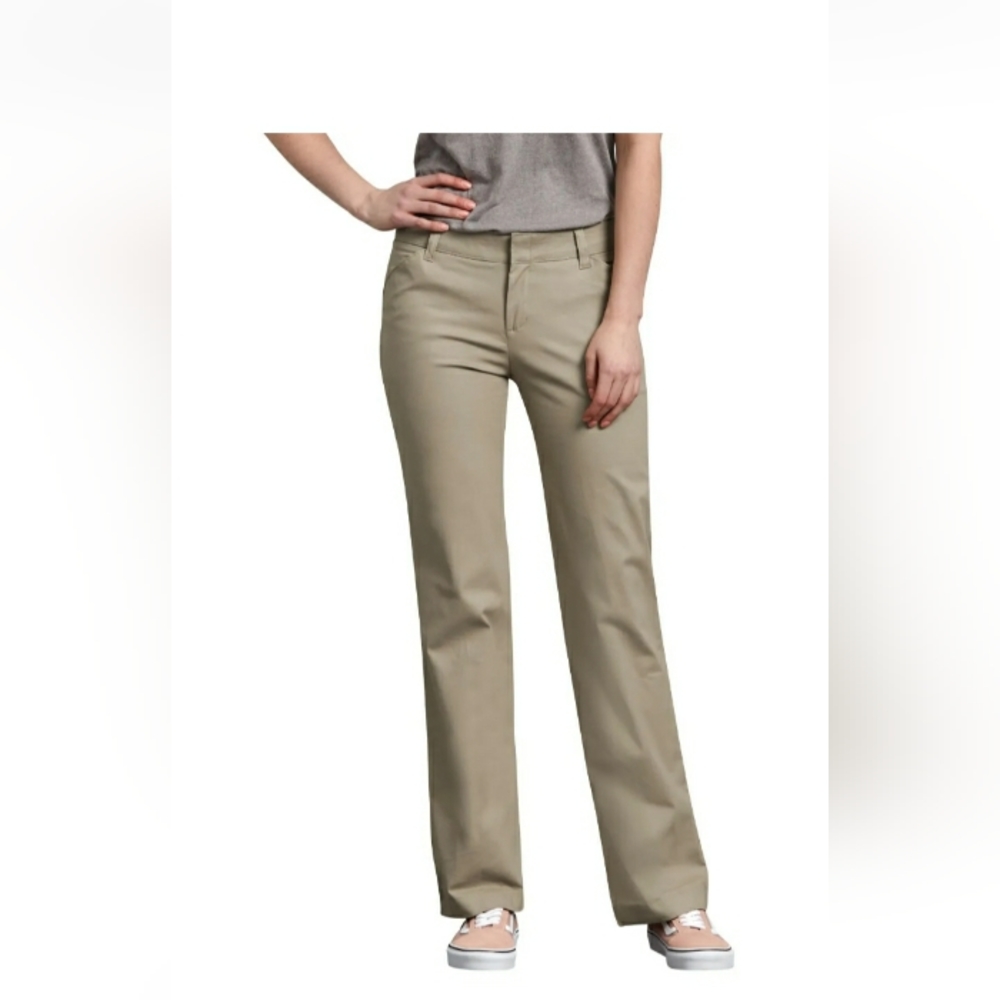 NWT Youth Uniform Pants Relaxed Fit Streight Leg Chino Pants, Multiple Sizes - Picture 1 of 2